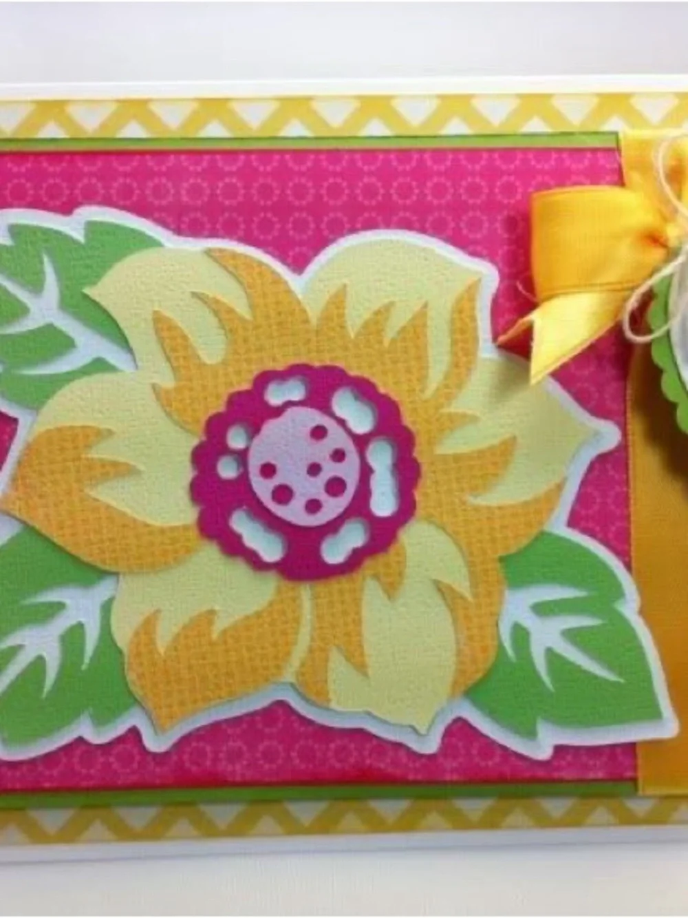 Cricut florals embellished